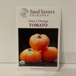 Oma's Orange Tomato, Organic